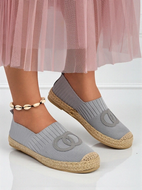 Жіночі еспадрильї Callista Verde - замшеві, плоский каблук, зелені