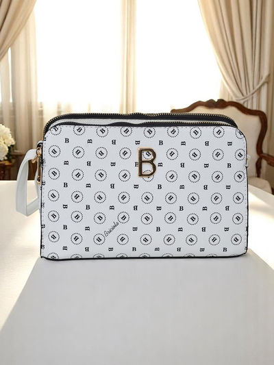 Royalfashion Malá kabelka z eko kůže s potiskem Viva Linea