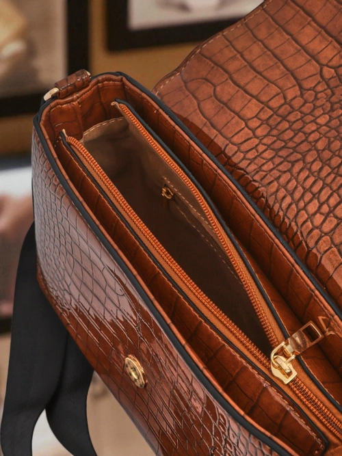 Royalfashion Лакована маленька жіноча сумочка з екошкіри Velia Crest