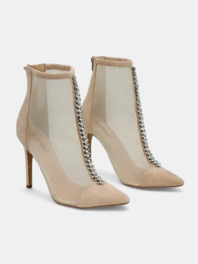 Royalfashion Dámské kotníčkové boty na stiletto podpatku Amaelika