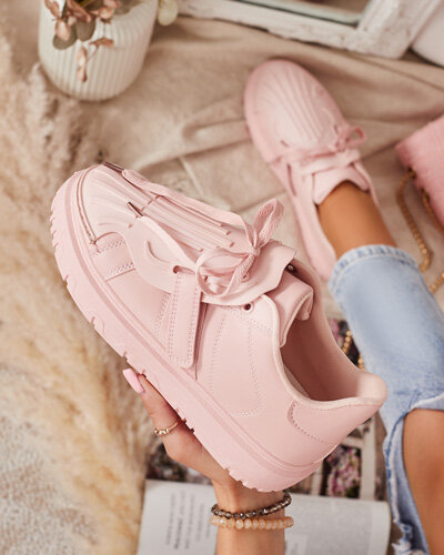 Dámské růžové sportovní tenisky Sumikoa - Obuv