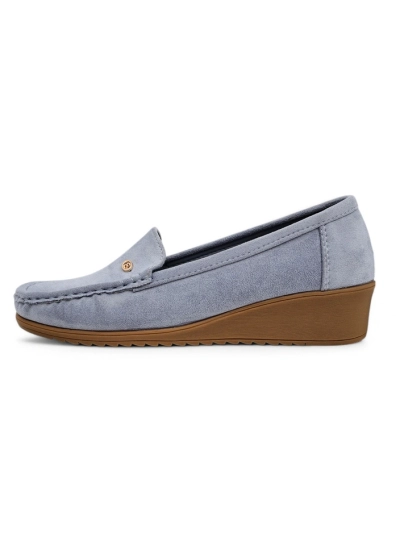 Royalfashion Dámské nízké wedge mokasíny Lepolt
