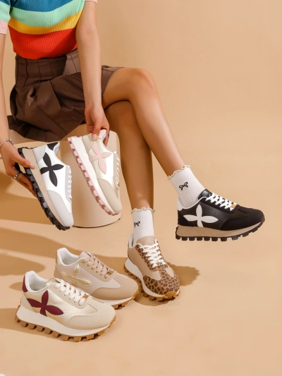 Royalfashion Dámské sportovní tenisky na silnější podrážce Aloqa