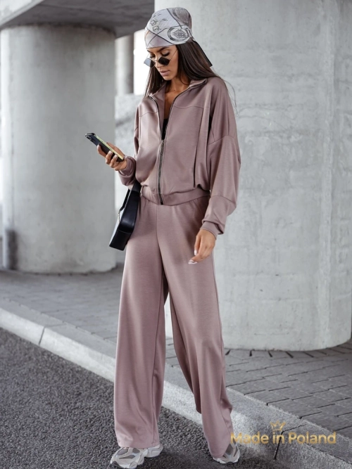 Віскозний жіночий спортивний костюм Long Waves