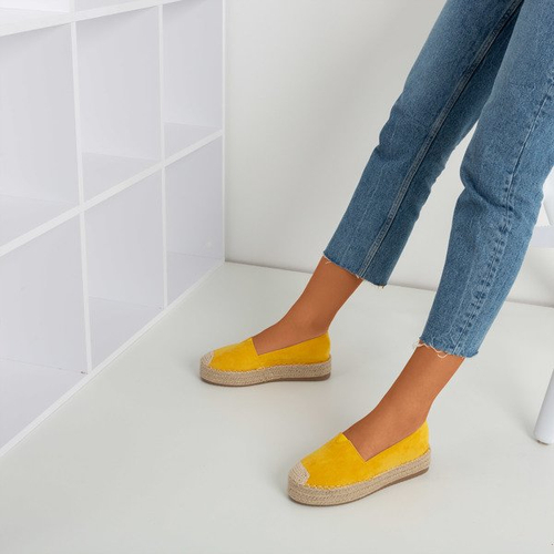 Жовті еспадрили на платформі Roseanne - Взуття 1