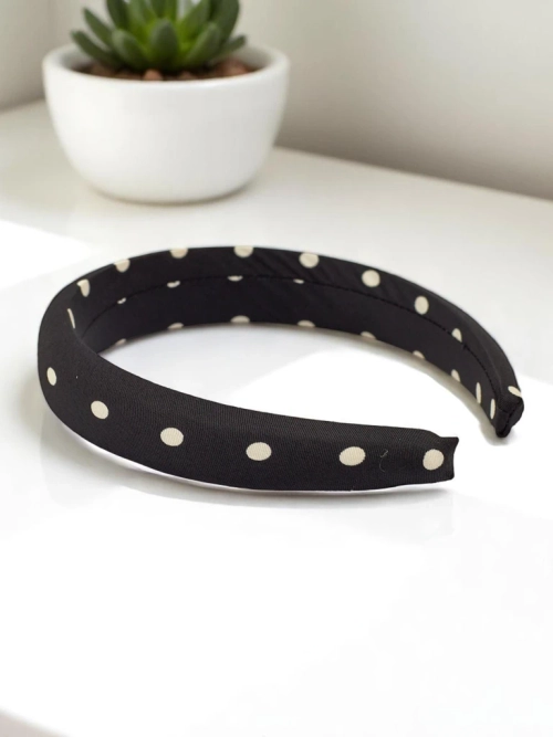 Royalfashion Обруч для волосся в горошок Zoya