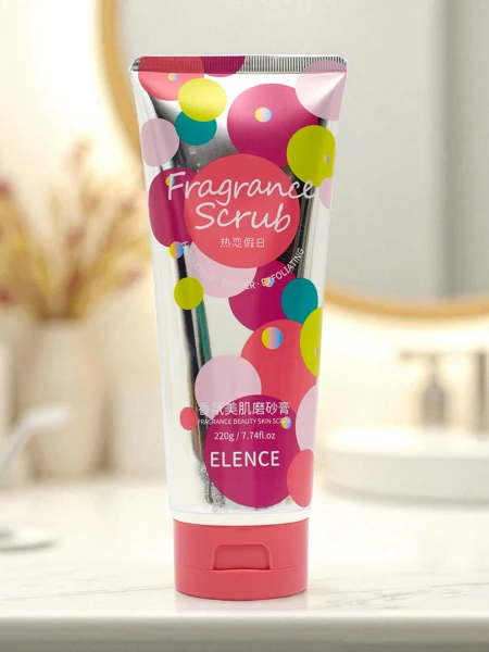 Jemnozrnný parfémovaný peeling na obličej a tělo