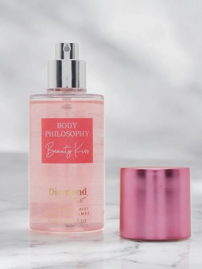 Beauty Kiss Tělový sprej s třpytkami 88 ml