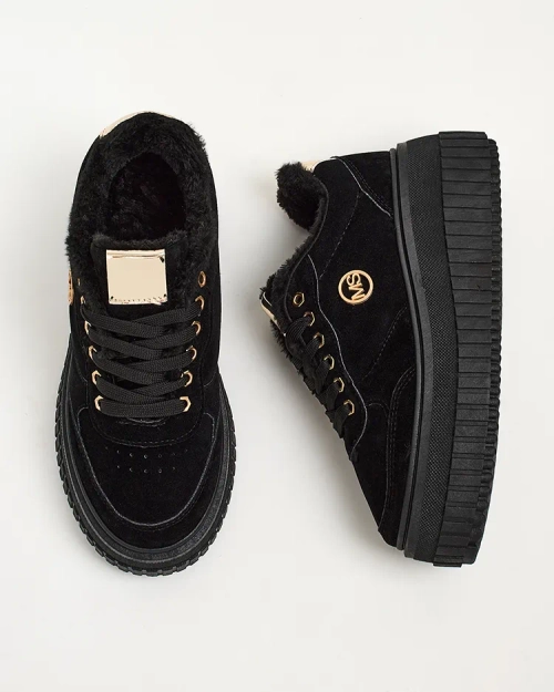 Royalfashion Утеплені жіночі кросівки з хутром Nozii