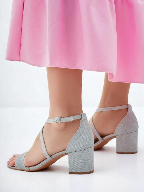 Royalfashion Glitter жіночі сандалі Rokates