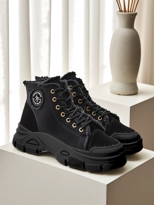 Royalfashion Високі жіночі кросівки Hirrias