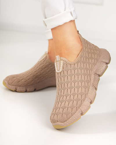 Світло-коричневі жіночі кросівки Glaio 