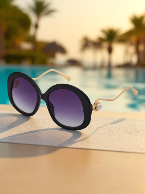 Royalfashion Сонцезахисні окуляри з декоративними дужками Glam Shine