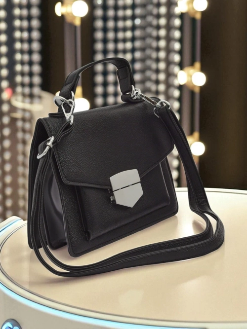 Royalfashion Жіноча сумка-конверт з ручкою Amalthea Avorio