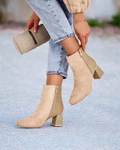 Dámské kotníčkové boty Royalfashion se stilettem Boratos