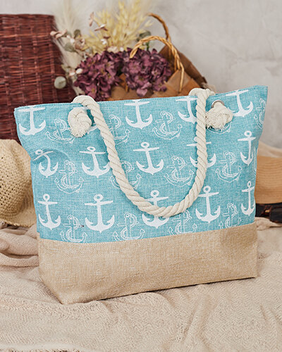 Royalfashion Сумка з тканини зі святковим візерунком через плече