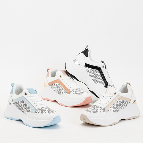 Бежево-білі жіночі спортивні кросівки Weniso - Взуття