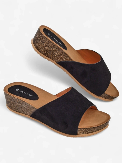 Royalfashion Жіночі сандалі на низькому каблуці Maderas