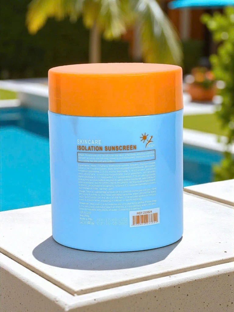 Silně hydratační sluneční krém s aloe vera 50 SPF