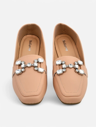 Royalfashion Dámské mokasíny s rhinestones Lecilla