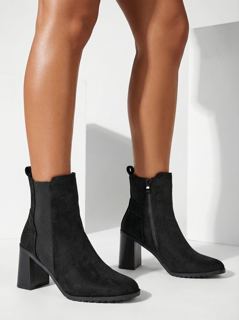 Dámské kotníčkové boty na podpatku značky Royalfashion Enotto