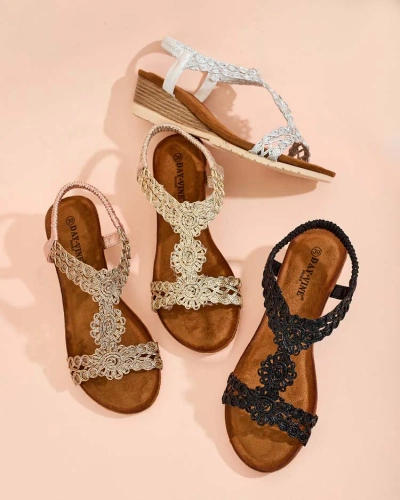 Royalfashion Dámské sandály s decentním svrškem Millis