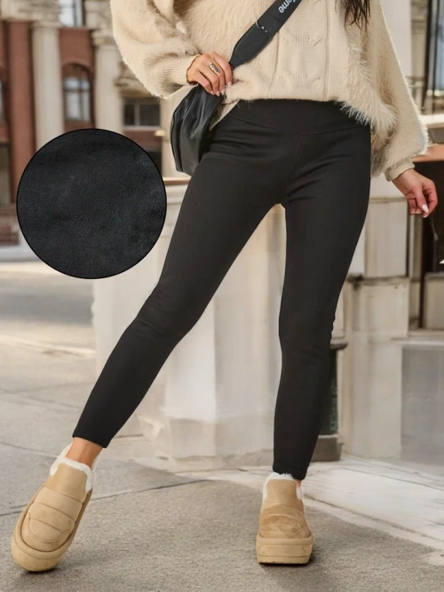Royalfashion Теплі легінси з бавовни для жінок