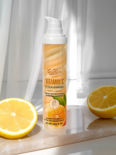 EraRose Aurelia - krém na ruce s vitamínem C, 3-barevná péče, 60g