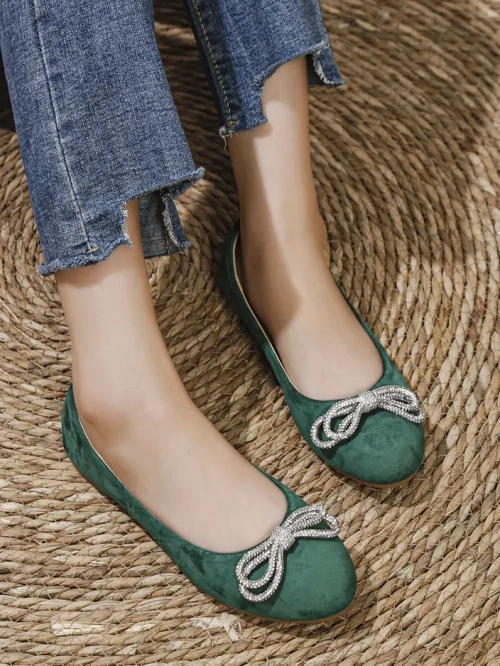 Royalfashion Жіночі балетки з бантиком Ofelna