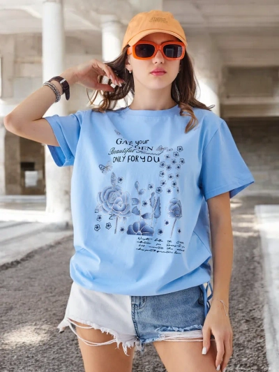 Royalfashion Dámská bavlněná blůza s nápisem