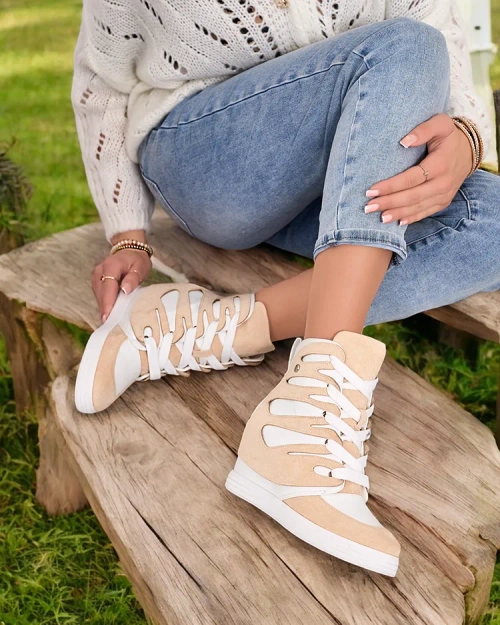 Royalfashion Жіночі спортивні черевики на підборах Pamstinsa