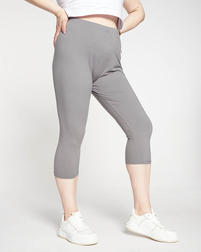 Жіночі легінси 3/4 PLUS SIZE - Одяг