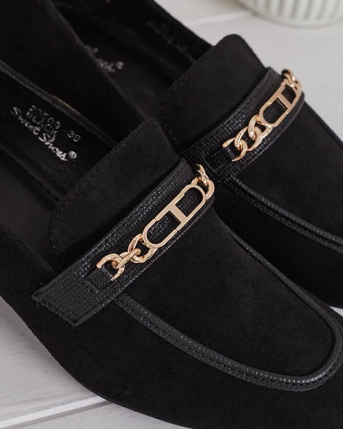 Royalfashion Елегантні жіночі мокасини на низькому ходу Oflem