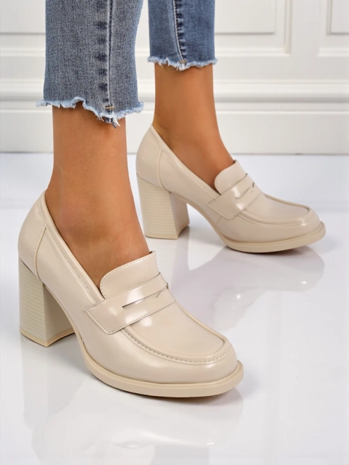 Royalfashion Мокасини жіночі на підборах Minerva