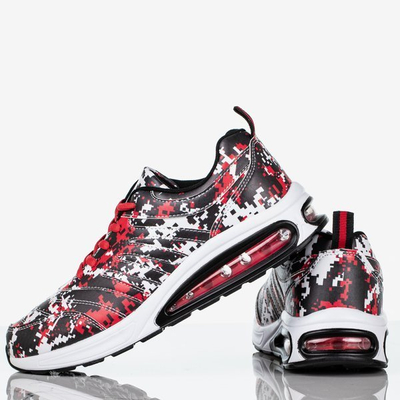 Jordánská černá a červená sportovní obuv - Obuv 1