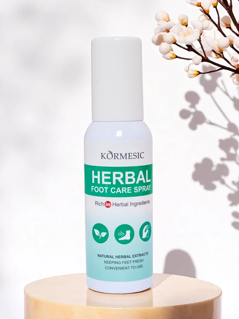 Bylinný deodorant na nohy