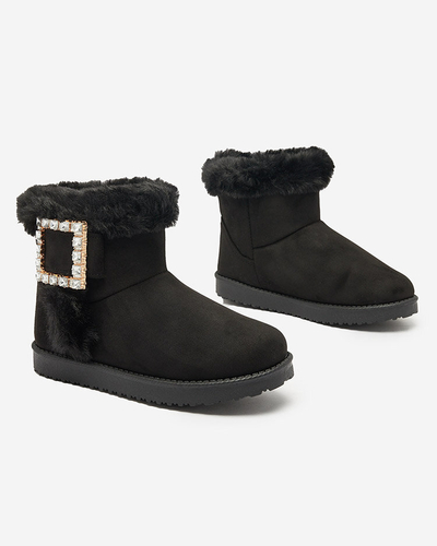 Royalfashion Dámské boty a'la snow boots s ornamentem Galaes