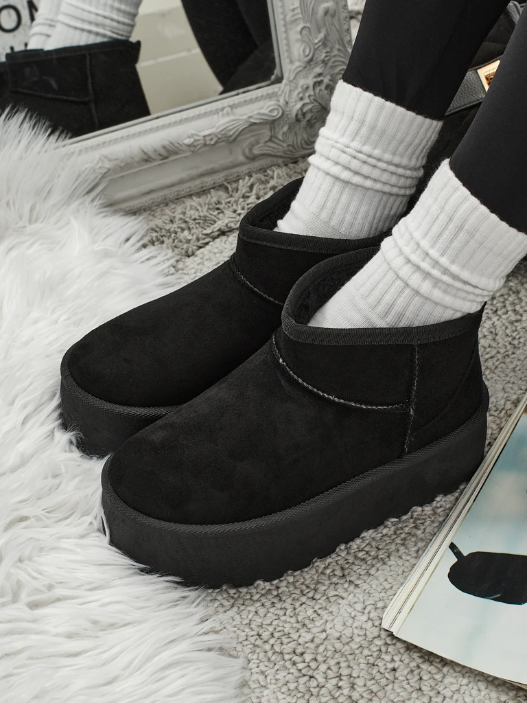 Krátké boty a'la sněhule dámské Memi