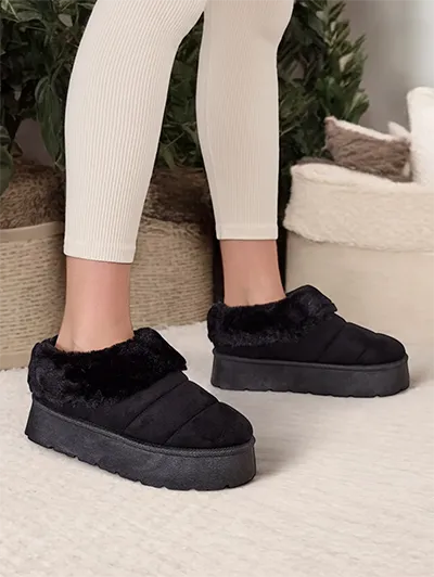 Královská móda Krátké ženské boty a'la sněhové boty Eliozi