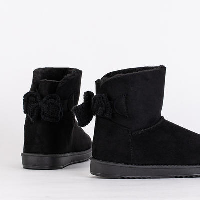 Жіночі Черевики Aurelia Чорного Кольору на Плоскій Підошві