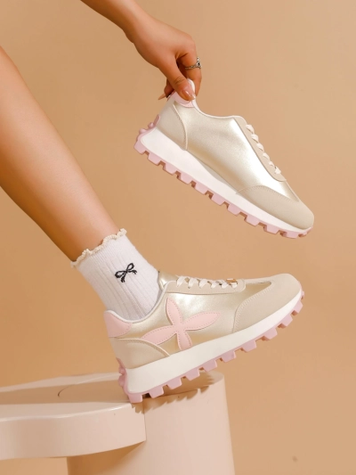Royalfashion Dámské sportovní tenisky na silnější podešvi Aloqa