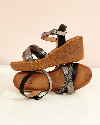 Royalfashion Dámské sandály se zirkony Bozi