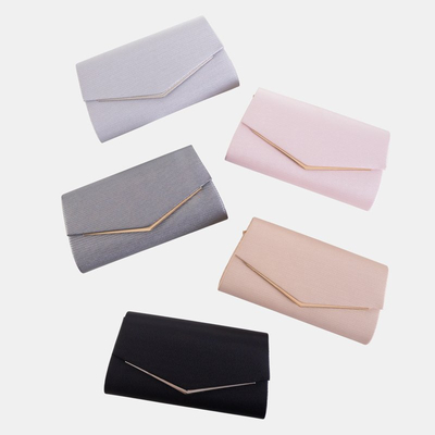 Béžová třpytivá kabelka na řetízku - Kabelky