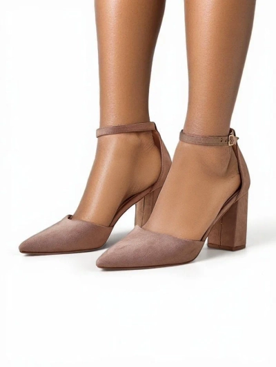 Royalfashion dámské eco-suede lodičky Caldeno