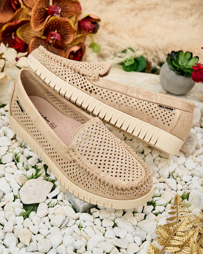 Royalfashion Жіночі ажурні мокасини Nafis
