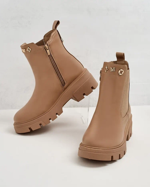 Royalfashion Жіночі черевики на товстій підошві Gegri