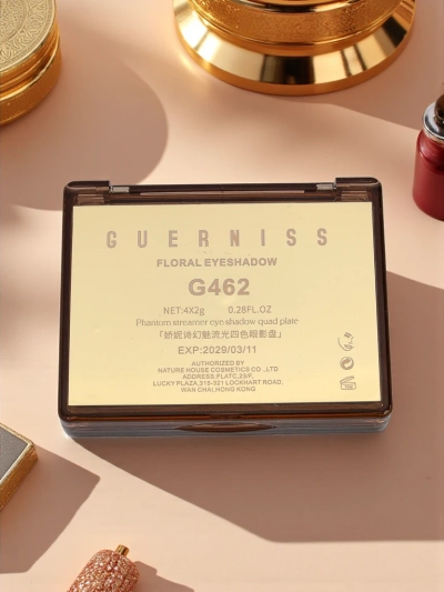 Guerniss Paletka 4 Třpytivých Očních Stínů Chocolate Fudge