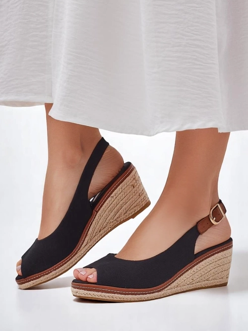 Королівська мода Жіночі сандалі на платформі без пальців Тафеніс