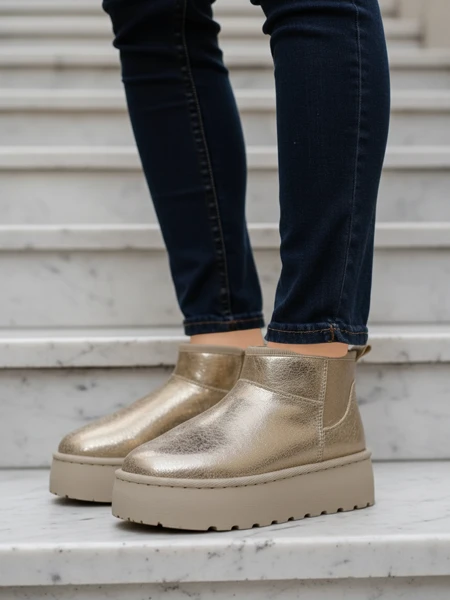 Royalfashion Dámské sněhule na platformě a'la Dagodo