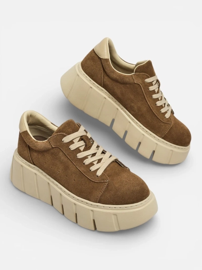 Sportovní dámské tenisky z přírodní kůže Eller